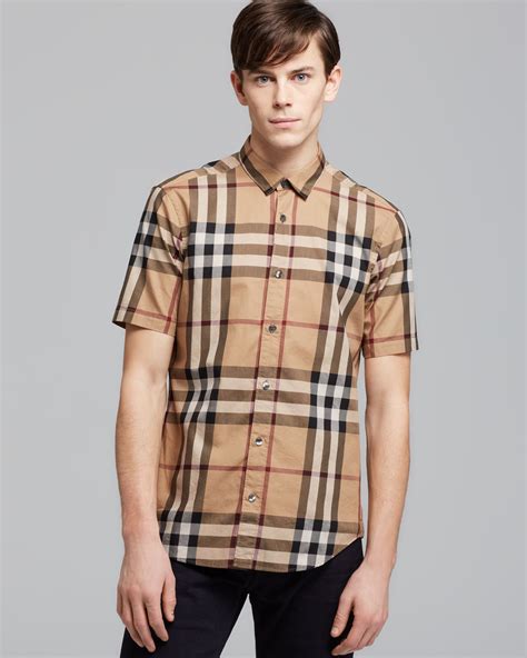 burberry plaid shirt blouse|Burberry uk official site.